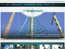 Tablet Screenshot of jmadventure.com
